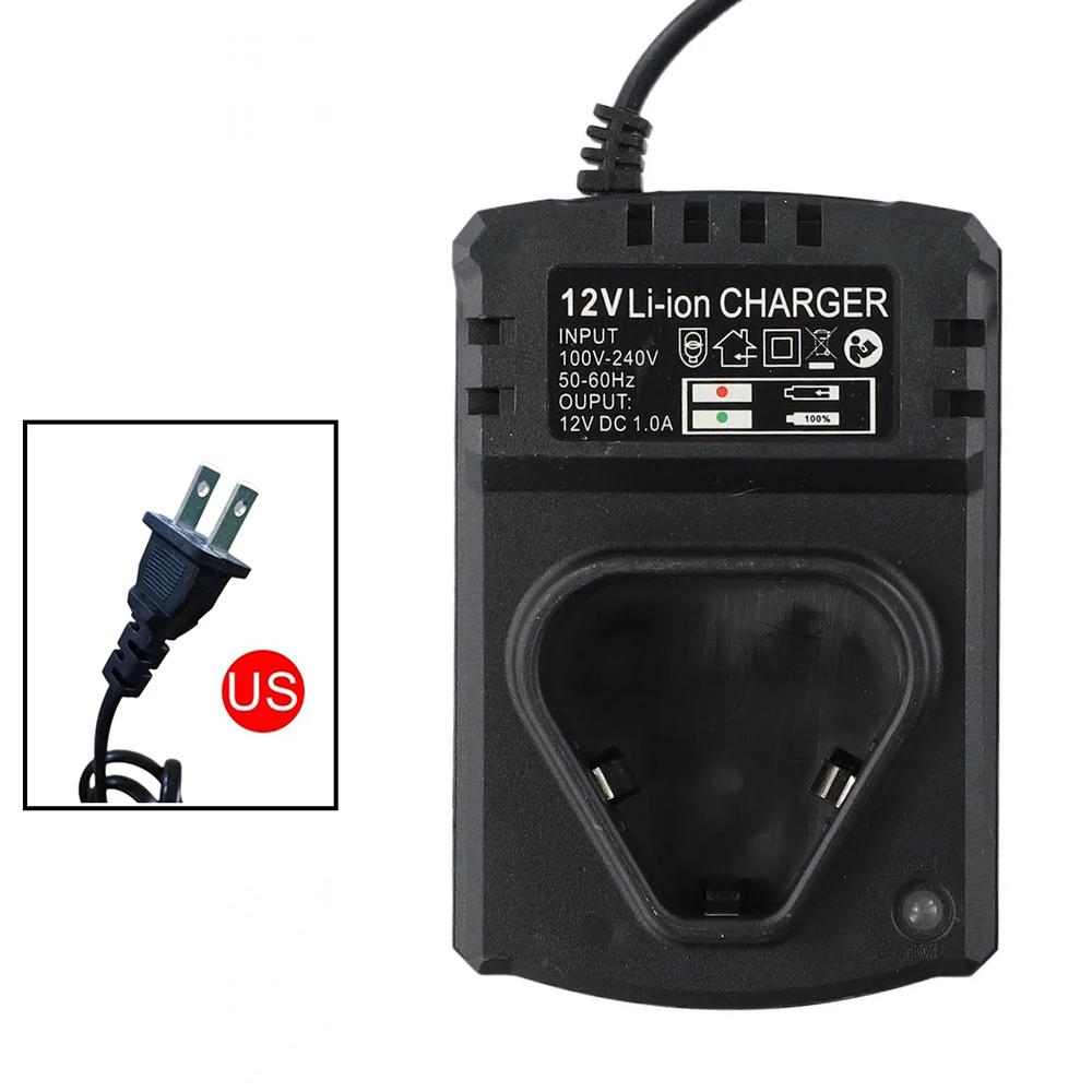 Power Tool Part DC 1.1A Li-ion Rechargeable Charger Support 111-111V Black For Electrical Lithium Drill 11V Li-ion Screwdriver