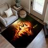 Tapis Design Légende Inter Milan pour Entrée Décorer pièce Cuisine Couloir Tapis Antidérapant Bureau Décoration Maison Idée Cadeau Parfaite pour Anniversaire/Noël