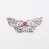 Natürlicher rosa Rubellit Edelstein 925 Sterlingsilber Schmuck Damen Anhänger 0,7" CP-35-2