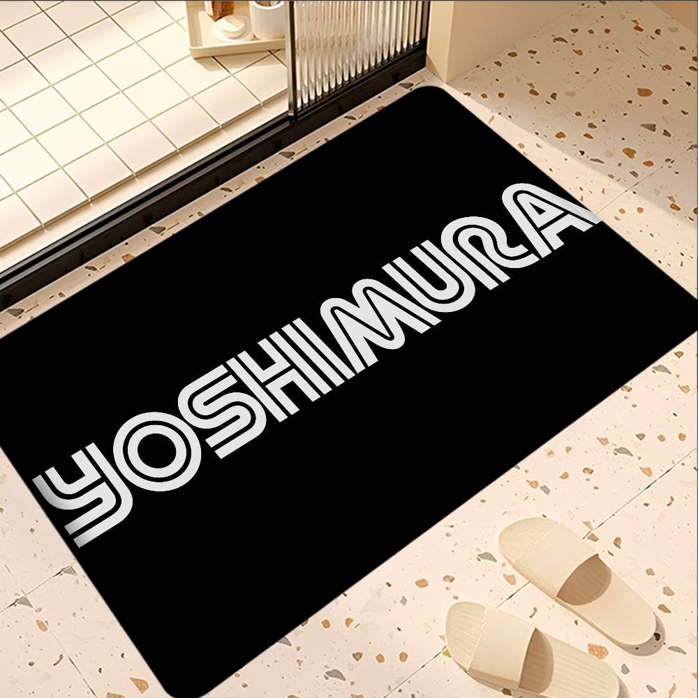 Cool Y-Yoshimura Entrance Door Mat Nordic Style Bedroom Living Room Doormat Home Balcony Anti-Slip Modern Home Decor