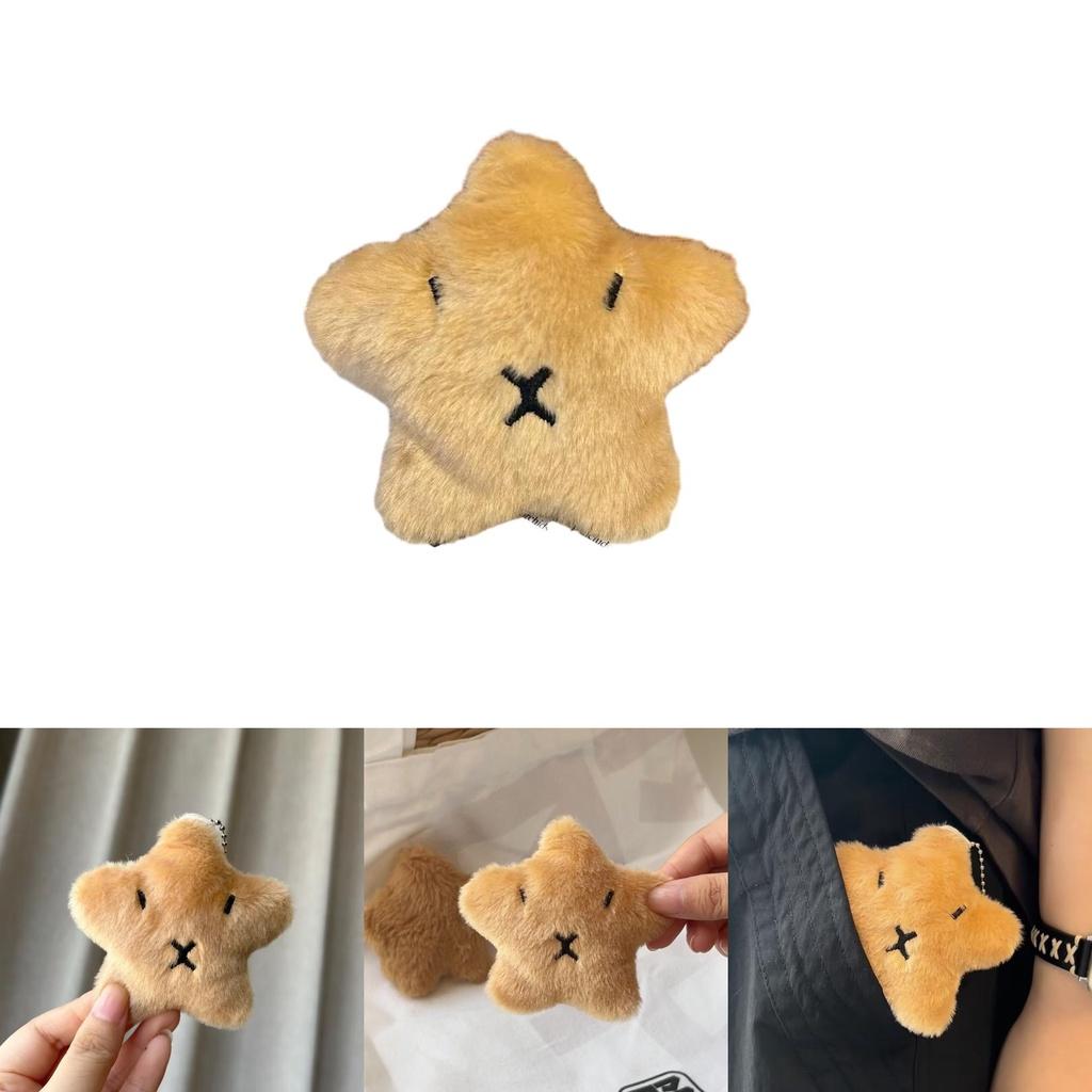 Cute Capybara Plush Keychain Toy Wholesale 10cm Height Short Plush Sound Making
