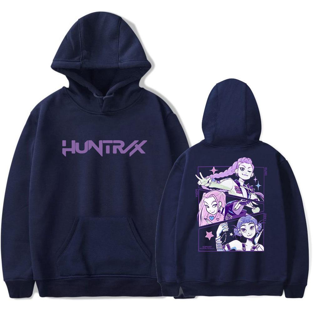 Unisex Hoodies & Sweatshirts New KPop Demon Hunters Printed Adults Hooded Sweatshirt