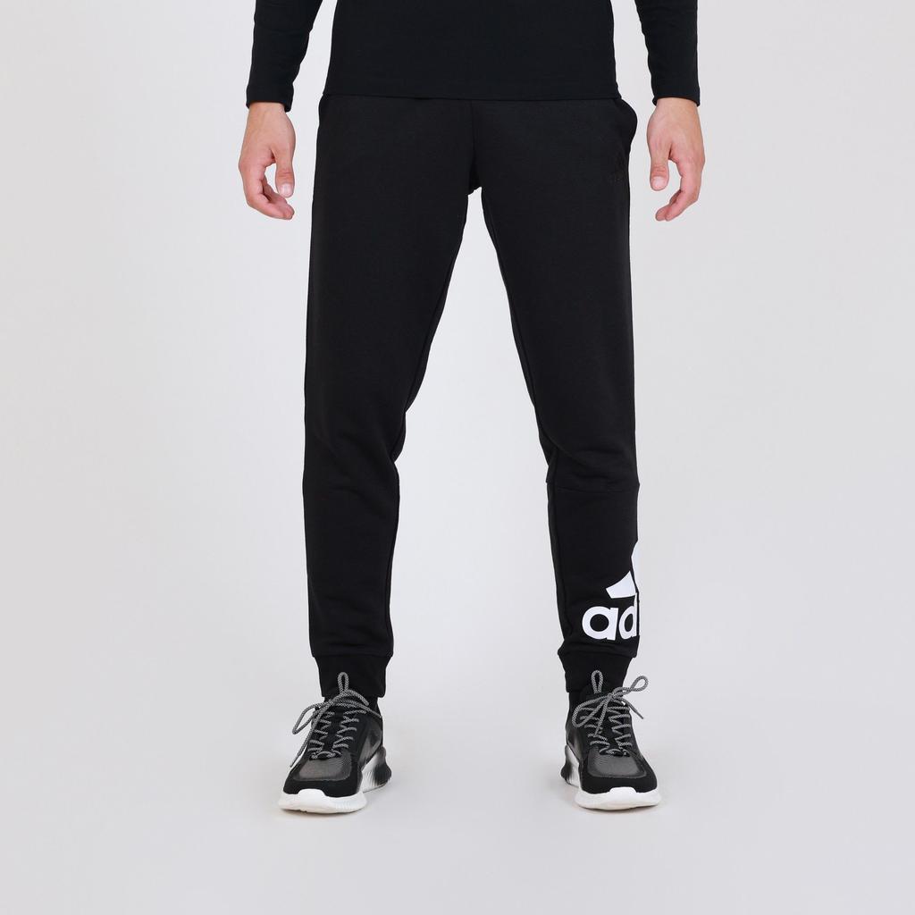 Adidas Essential Knit Cuffed Joggers Men Bottoms Black GK8968