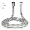 1Pc Bathroom Shower Head Hose Stainless Steel Copper Core Shower Head Tube High Quality Plumbing Hose Bathroom Accessories