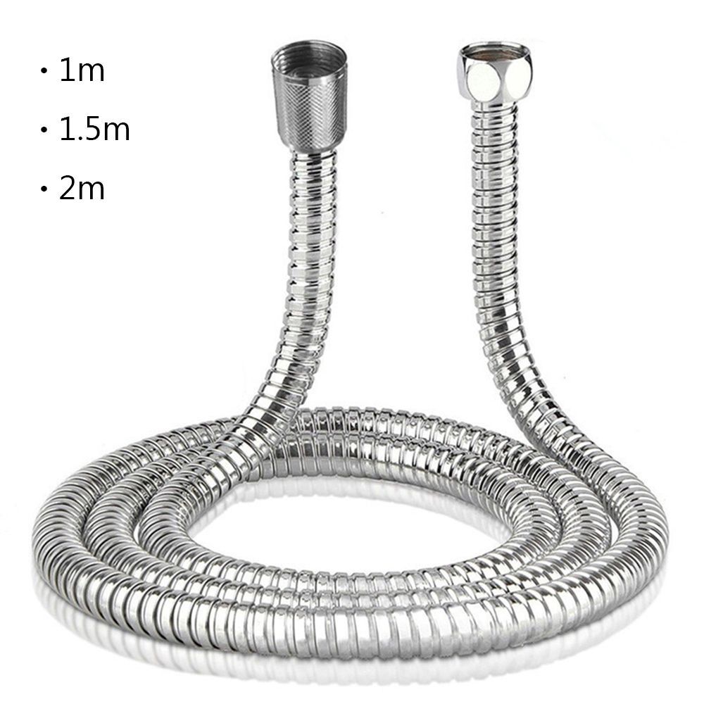 1Pc Bathroom Shower Head Hose Stainless Steel Copper Core Shower Head Tube High Quality Plumbing Hose Bathroom Accessories