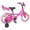 Bicicleta Infantil 14 Polegadas para Idades 3 5 Rosa