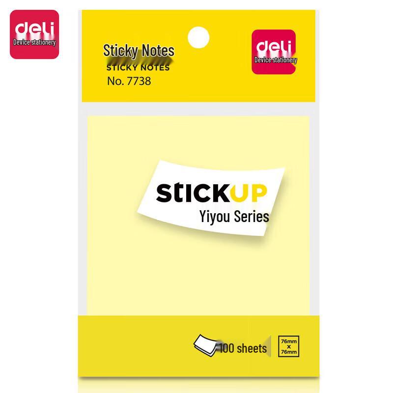 Deli 7738 Tearable Sticky Notes