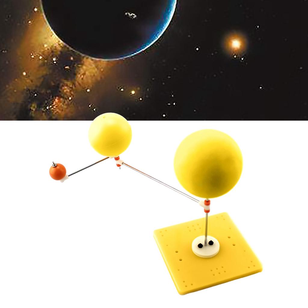 DIY Earth moon sun Sports Demonstration Intuitive Teach Model Tool Child Science Education Toy