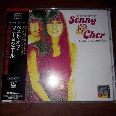 CD SONNY & CHER - The Beat Goes On - The Best Of Sonn AMCY348 ATCO Records 1992 Japan ObiPop Used