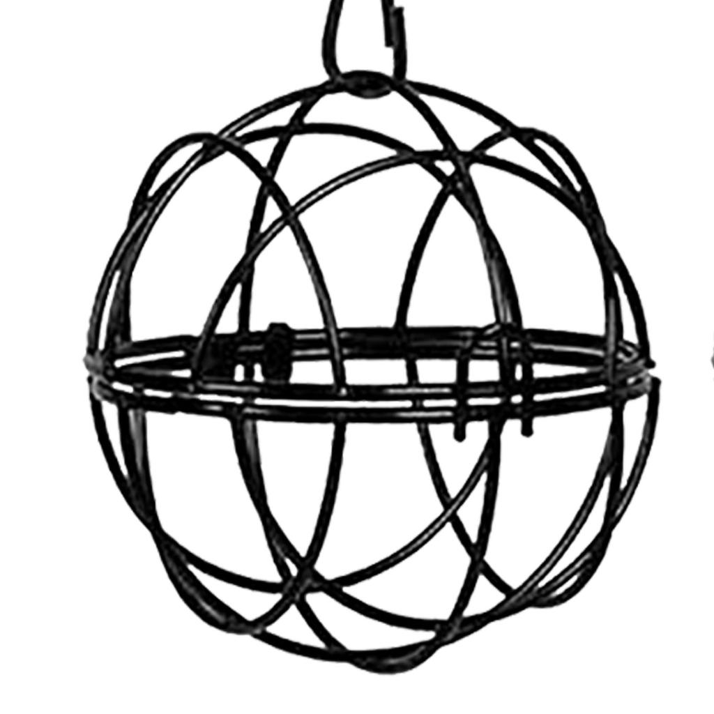 4Pcs Ball Bird Feeders Bird Suet Ball Feeder Fat Ball Feeder Metal Hanging Bird Feeders with Hooks