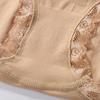 High-waisted Briefs Lace Trim Briefs Tummy Control Underwear