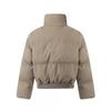 Magic Bear Winter Warm Puffer Jacket Stand Collar Short Couple Streetwear Retro Thick Cotton Coat
