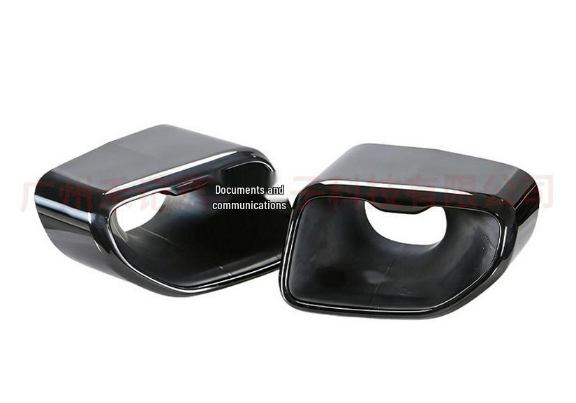 BMW X3/X4 G01/G02 Tailpipe Trim: Stainless Steel Exhaust Cover for Square Outlet