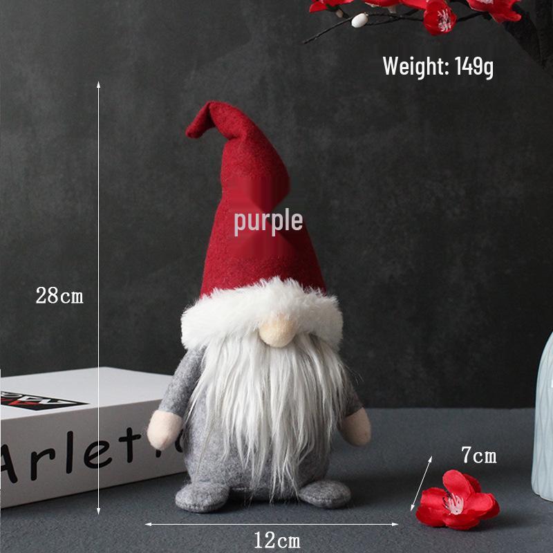 Cross-Border Rudolph Gnome Christmas Plush Toy - Holiday Ornament