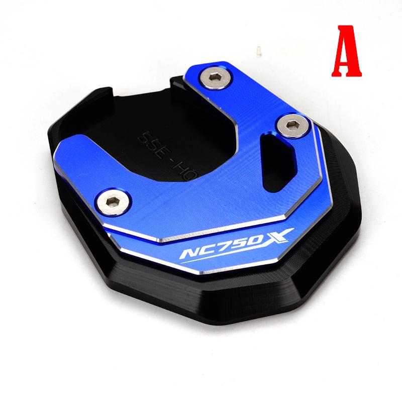 For HONDA NC750X  2022 2023 NC 750X NC750 X Motorcycle CNC Foot Side Stand Plate Kickstand Enlarger Support Extension Pad