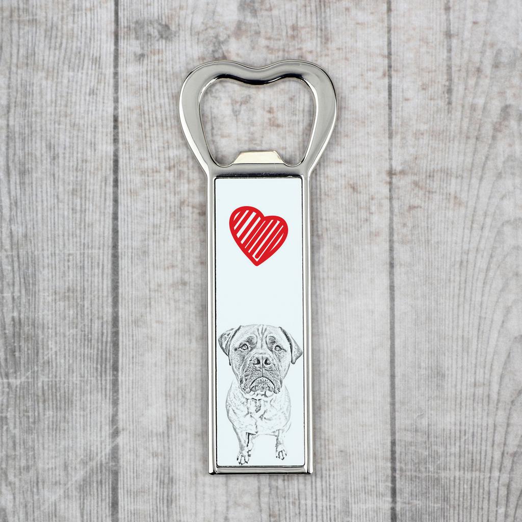 Bullmastiff, Bulmastif - Otwieracz Do Butelek Z Psem, Personalizowany Otwieracz Na Lodówkę, Wyjątkowy Upominek Dla Mężczyzny Marki Art-Dog