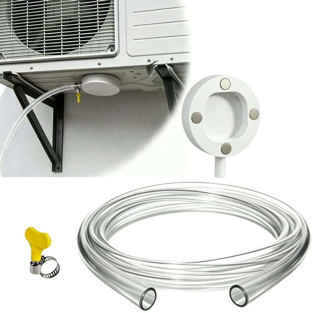 Transparent Drain Line Magnetic Window AC Drain Kit Magnetic Drain Adapter  Mini Split Units