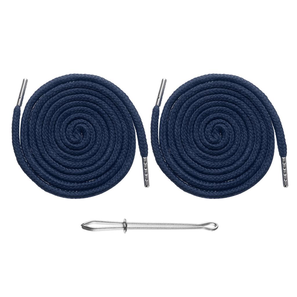 Uxcell 2 pezzi Coulisse per Vita Pantaloni per Uomo Donna Pantaloni Sportivi Corde Coulisse Corda Cintura Cordino Maglione Cappello Corda Rotonda Fai da te