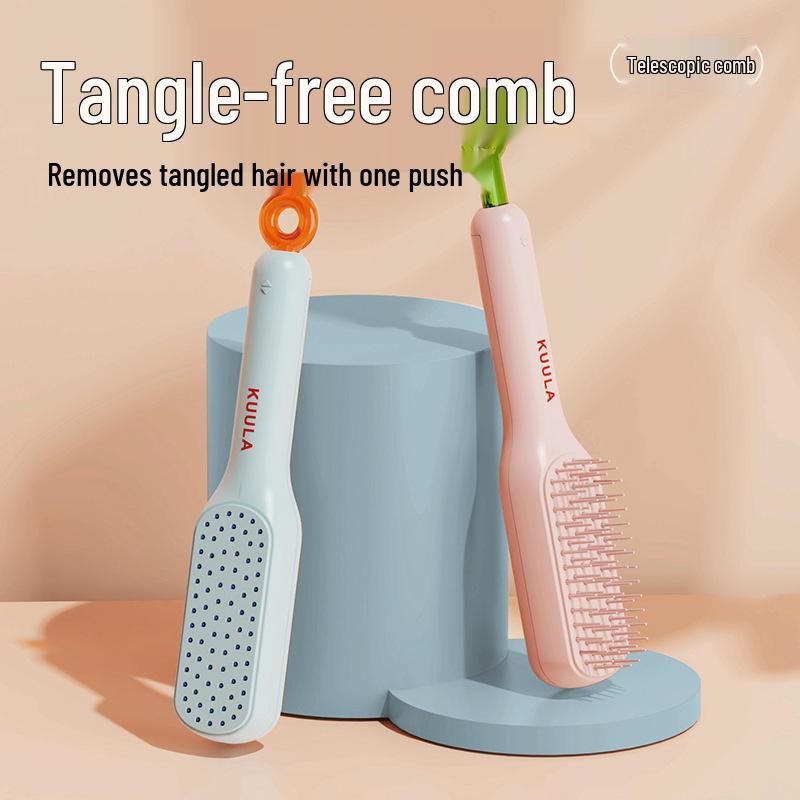 

Luxury Retractable Magic Comb: Scalp Cleaning & Hair Smoothing Massage Comb for Women s Styling
