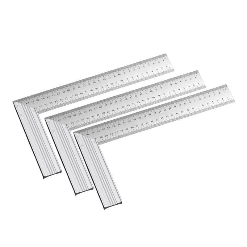 JunCeng Stainless Steel Woodworking L-Square Ruler