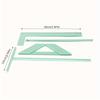 1set Multi-Functional Ruler DIY Journal Scrapbook Cover Making Kit Book Binding Positioning School Supplies