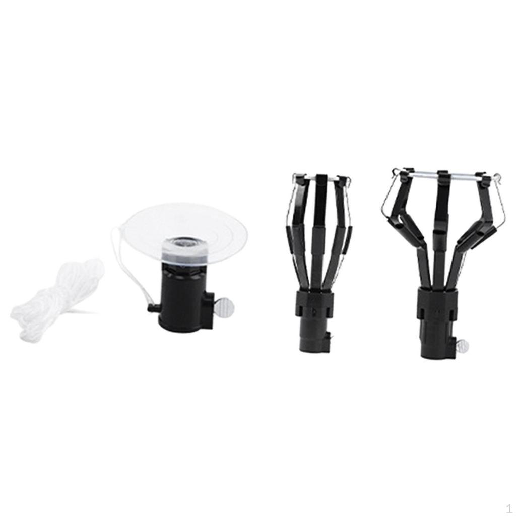 Lightbulb Changer Kit High Reach 3 Piece Set Lamp Changing Multipurpose for