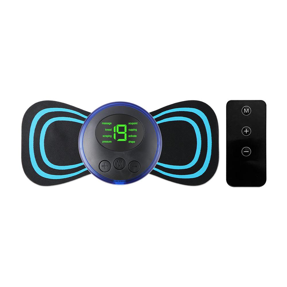 Mini EMS Neck Massager Portable Electric Stretcher For Cervical Pain Relief Shoulder Relaxation Muscle Therapy