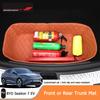 For BYD Sealion 7 EV Front Spare Box Pad Storage Bag Leather Mat Rear Trunk Organizer Pad Protection Liner Interior Accessories