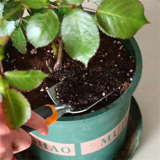 8 Pcs Gardening Tools Stainless Steel Hand Shovel Pruning Shears Garden Supplies with Storage Bag Gifts for Gardening Lovers