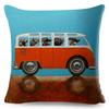 Colorful Cartoon Driving Dog Cushion Cover Decor Lovely Pet Animal Pillowcase Polyester Pillow Case for Sofa Home Car xcm