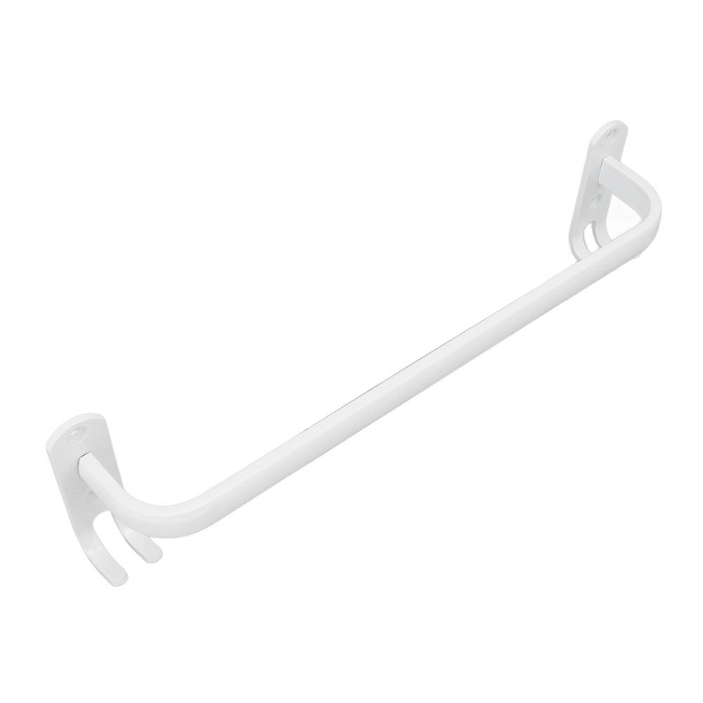Wall Mounted Towel Holder Aluminum Towel Rack Elegant Towel Bar Space Saving