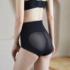 Women's Postpartum Mid-Waisted Mesh Thin Tummy Control Underwear Butt Lifting Waist-Slimming Abdominal Support Body Shaping Shapewear Pants