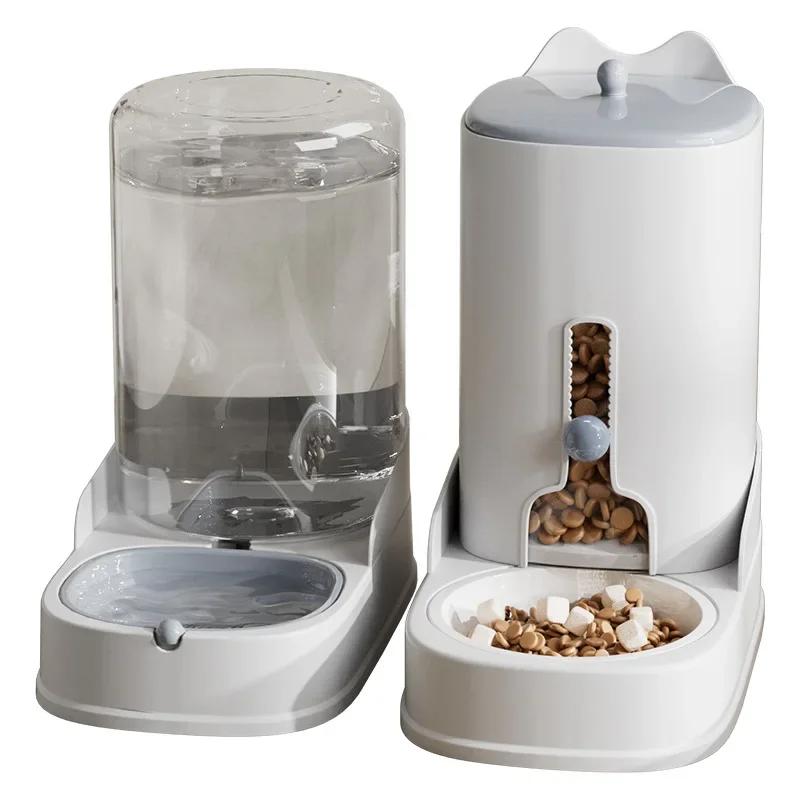 New Design Automatic Pet Feeder and Water Dispenser  Large Capacity Bowl for Dogs and Cats Pet Supplies