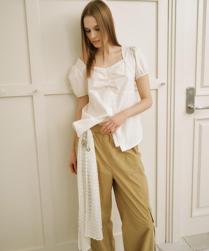 OURO Nylon Banding Carpenter Pants [ Olive ]