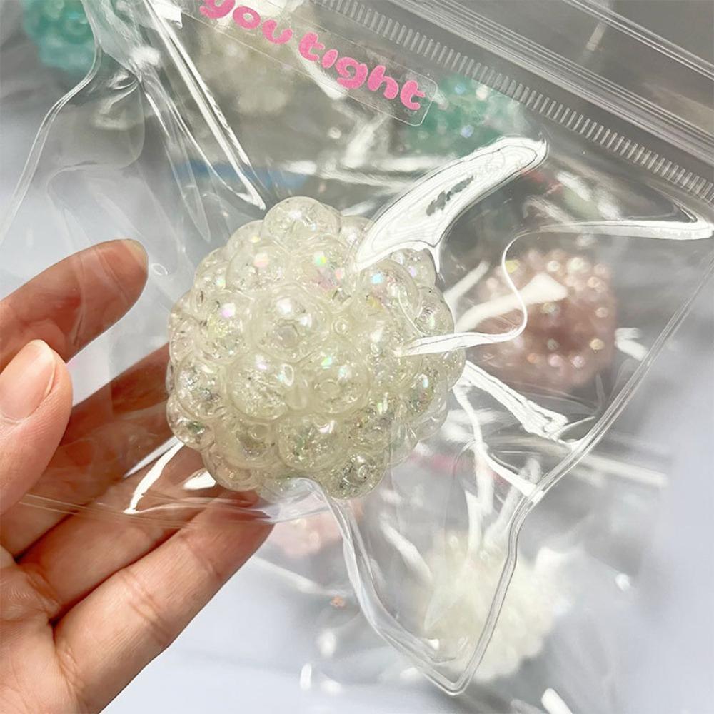 Squishy Colored Beads Stress Ball Sensory Toys for Adults Kids, Anxiety Relief Fidget Toys Squeeze Balls for ADHD Autism Focus