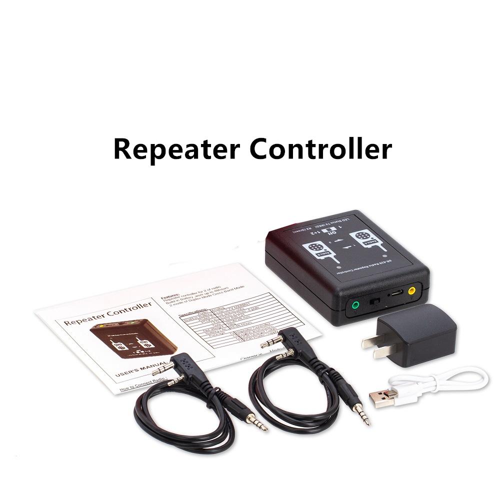 NEW Duplex Repeater Controller Cross Band for Walkie Talkie 2-Way Radio VHF/UHF
