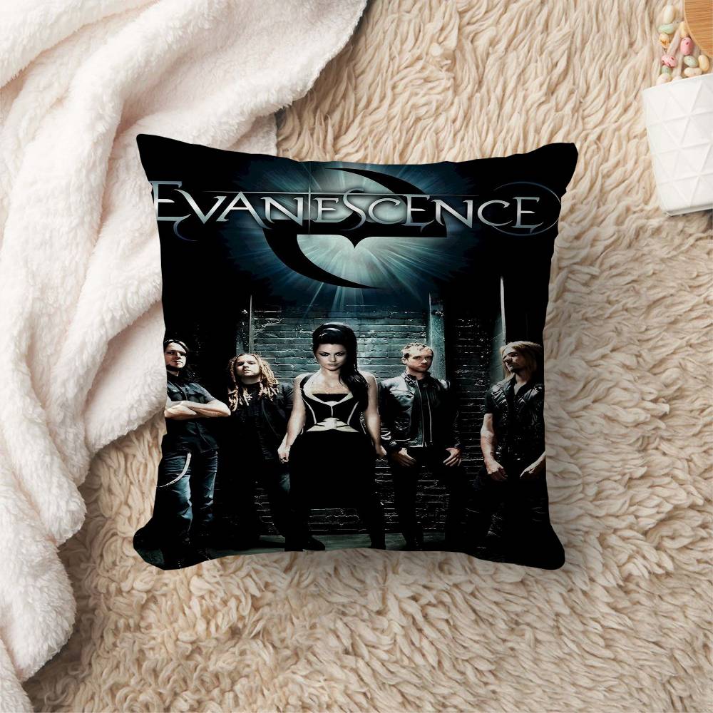 Evanescence Band Cushion Cover Pillow Cover Decor Pillowcase Printed Cushion Case For Couch