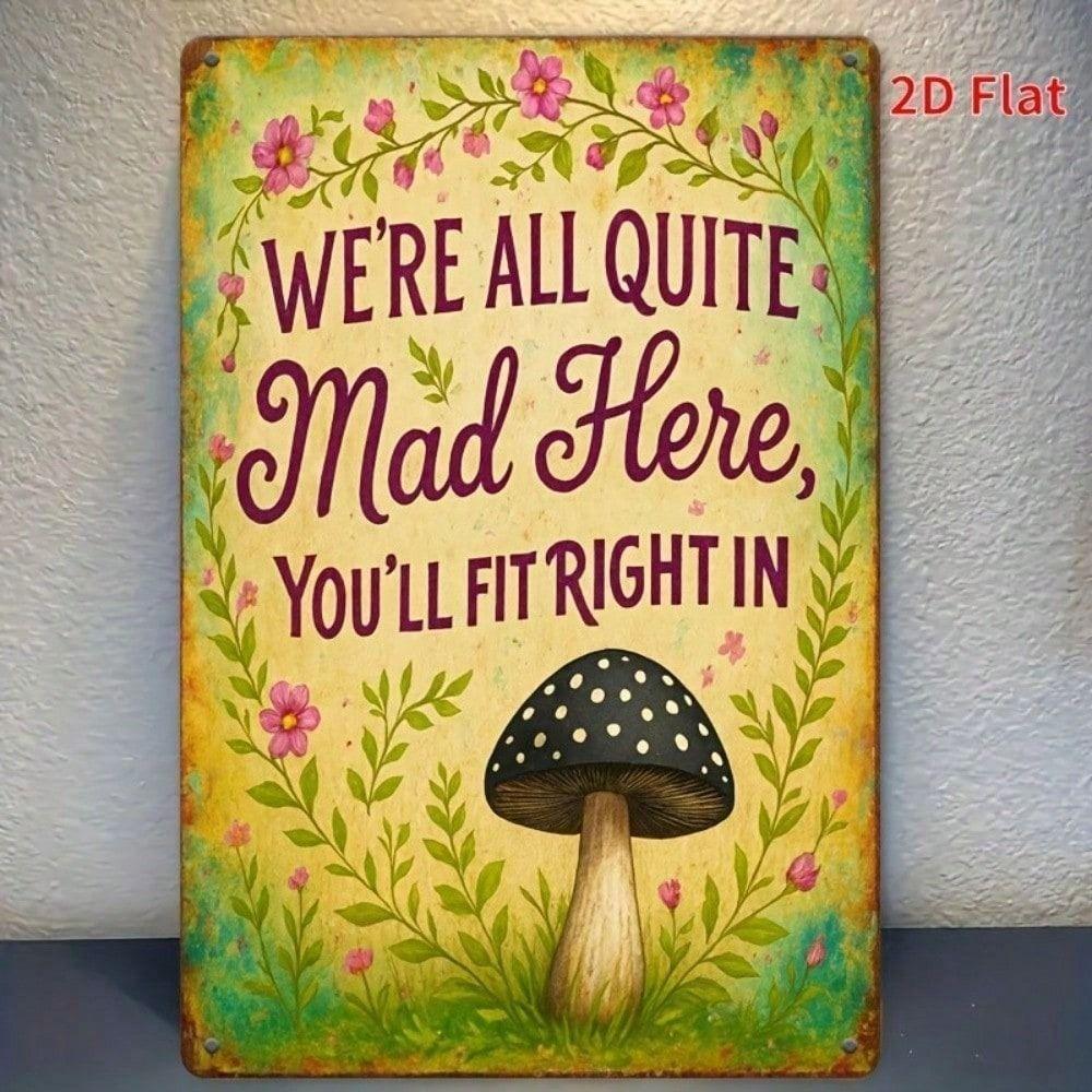 Metal Poster Vintage Retro Wall Art Decor for Living Room