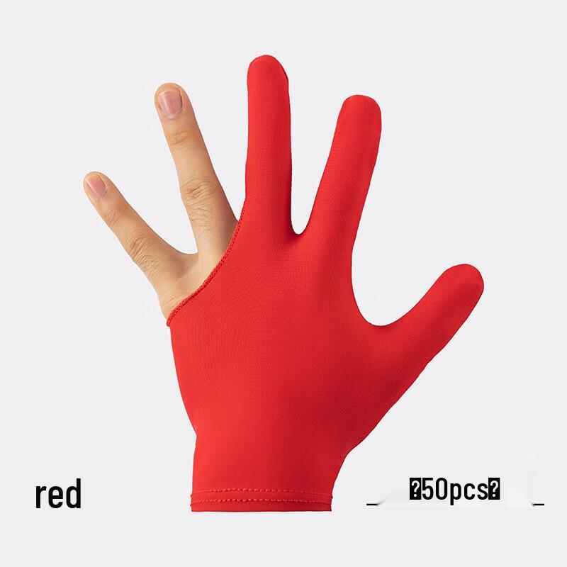 Билиардная перчатка Zanyu Lycra с тремя пальцами (50 шт.)