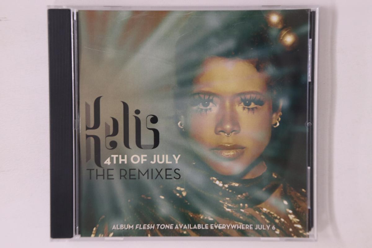 

CD KELIS - 4th Of July Remixes CDR WILL I AM MUSIC 2010 US Dance & Electronica Used