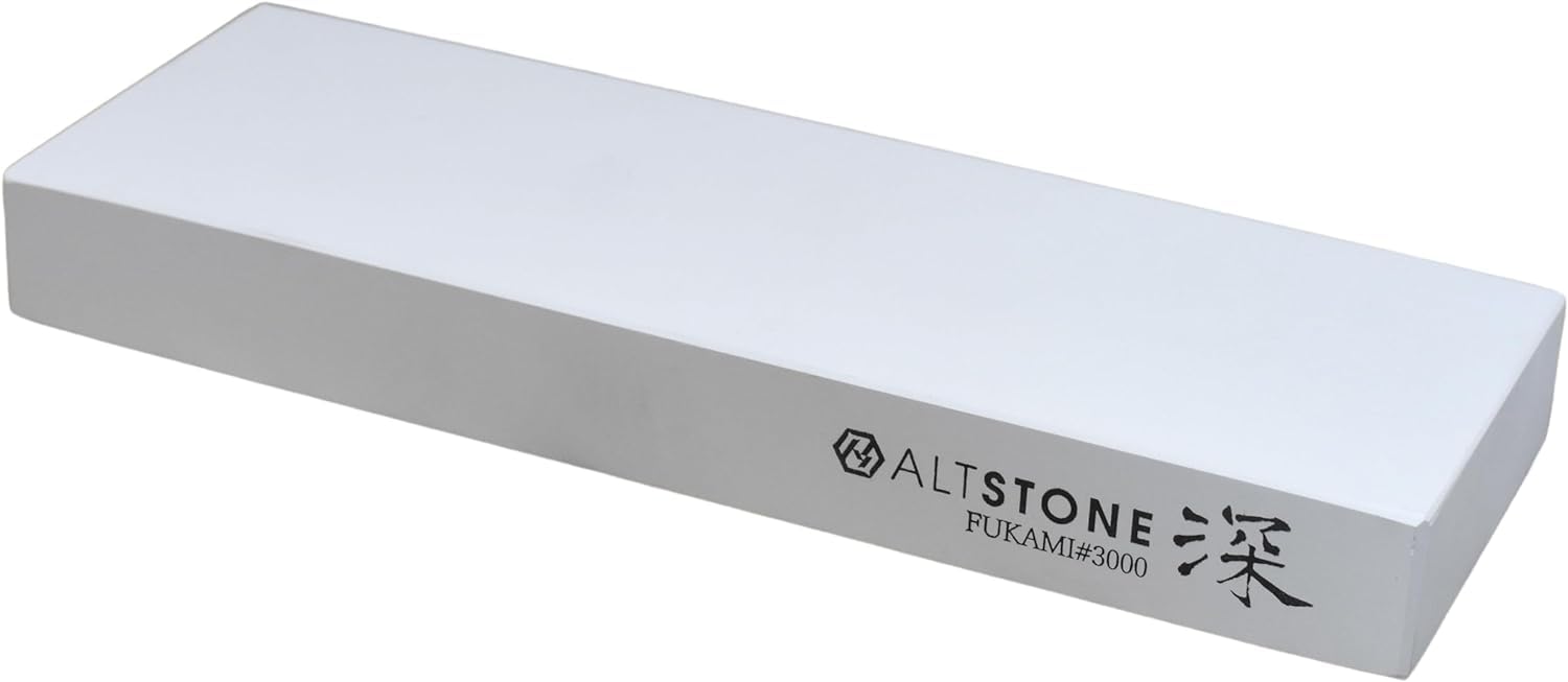 

ALTSTONE Точильный камень для заточки и легкого компактного финишного точильного камня Керамика для кухонных ножей Сделано в Японии Основной блок Deep FUKAMI [Мягкий вкус]