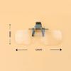 Portable Frameless Magnifier Folding Handfree Clip On Clear Magnifying Glasses for HD Lens Eyeglasses Jewellery Repair T