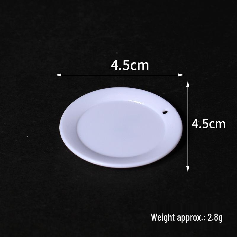 Miniature Tableware Set: Dollhouse Plates & Dishes for DIY Role-Playing Scenarios