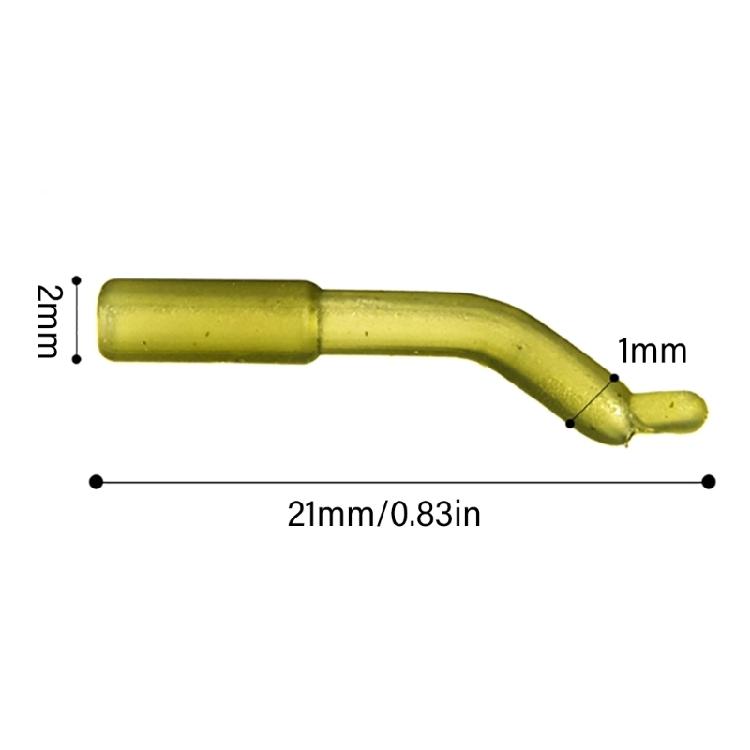 Hair Rig Line Aligner Soft AntiTangles Fishing Kickers Line Aligners Sleeve Set