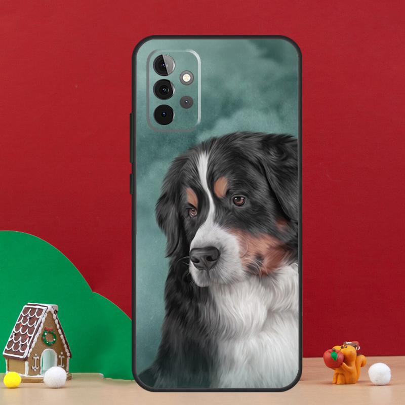 Funny Bernese Mountain Dog Case For Samsung Galaxy A56 A33 A13 A36 A23 A52 A32 A12 A54 A34 A14 A16 A53 A15 A35 A55 A17