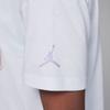 Jordan Graphic T-Shirt Digital Pattern Round Neck Short Sleeve Kids Tops White 45C990-001