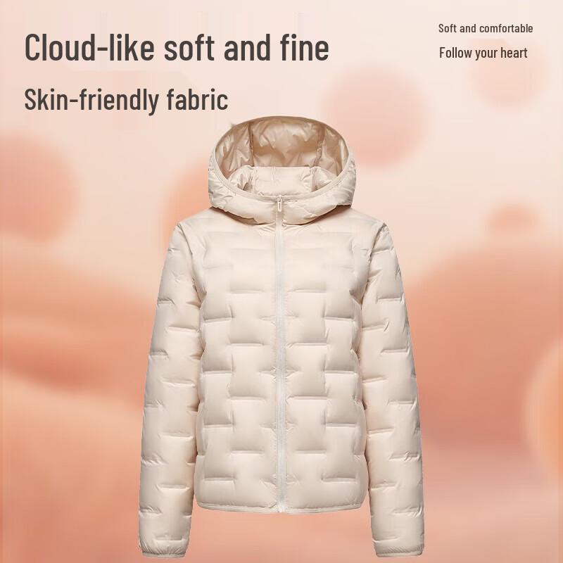 Hengyuanxiang Women s Lightweight Hooded Down Jacket