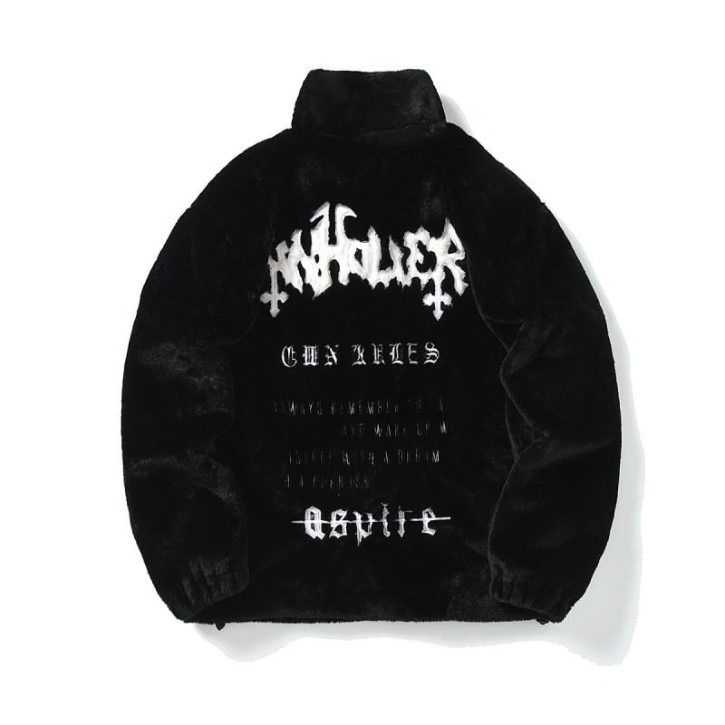 Unisex Oversized Fleece Sherpa Jacket With