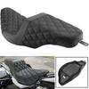 Motorrad Vordere Fahrer Zweisitzer Sitzpolster Hinterer Beifahrer Für Harley Touring CVO Road King Electra Glide Ultra Limited 08-23