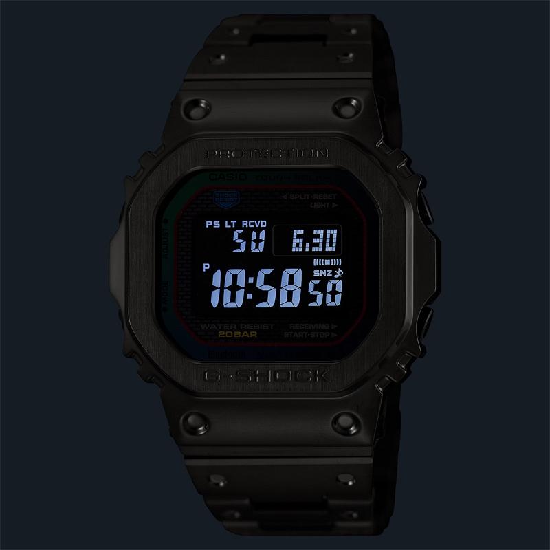 Casio Unisex Full Metal Series Schwarze Uhr GMW-B5000BPC-1JF